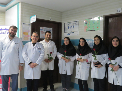  آیین گرامیداشت روز دانشجو در مرکز آموزشی درمانی امین