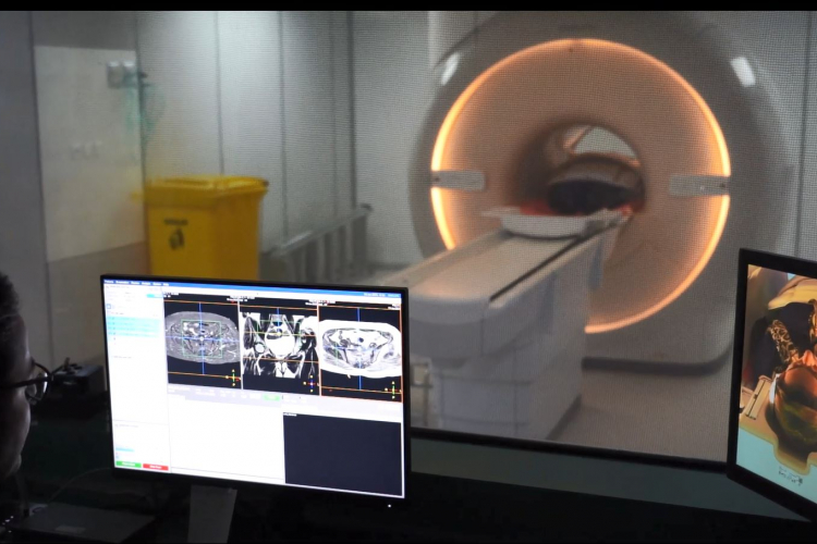 راه اندازی واحد MRI بیمارستان امین
