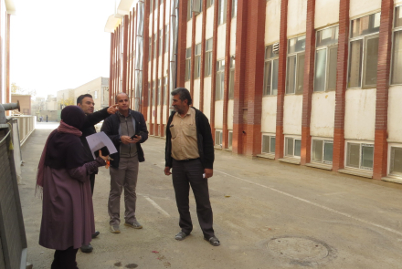 نصب کانکس الحاقی جهت داروخانه مرکز آموزشی درمانی امین 
