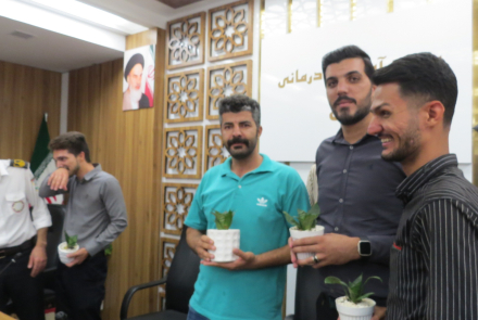 گرامیداشت  روز حراست و انتظامات  در مركز آموزشي امین