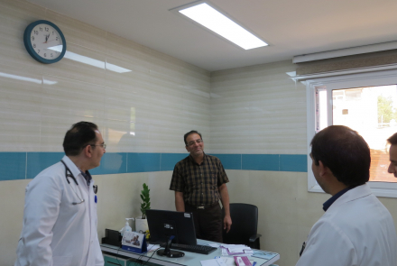 گرامیداشت زاد روز میلاد فخر ايرانيان حکیم فيلسوف بزرگ ابوعلی سينا و روز پزشک در مرکز آموزشی درمانی امین